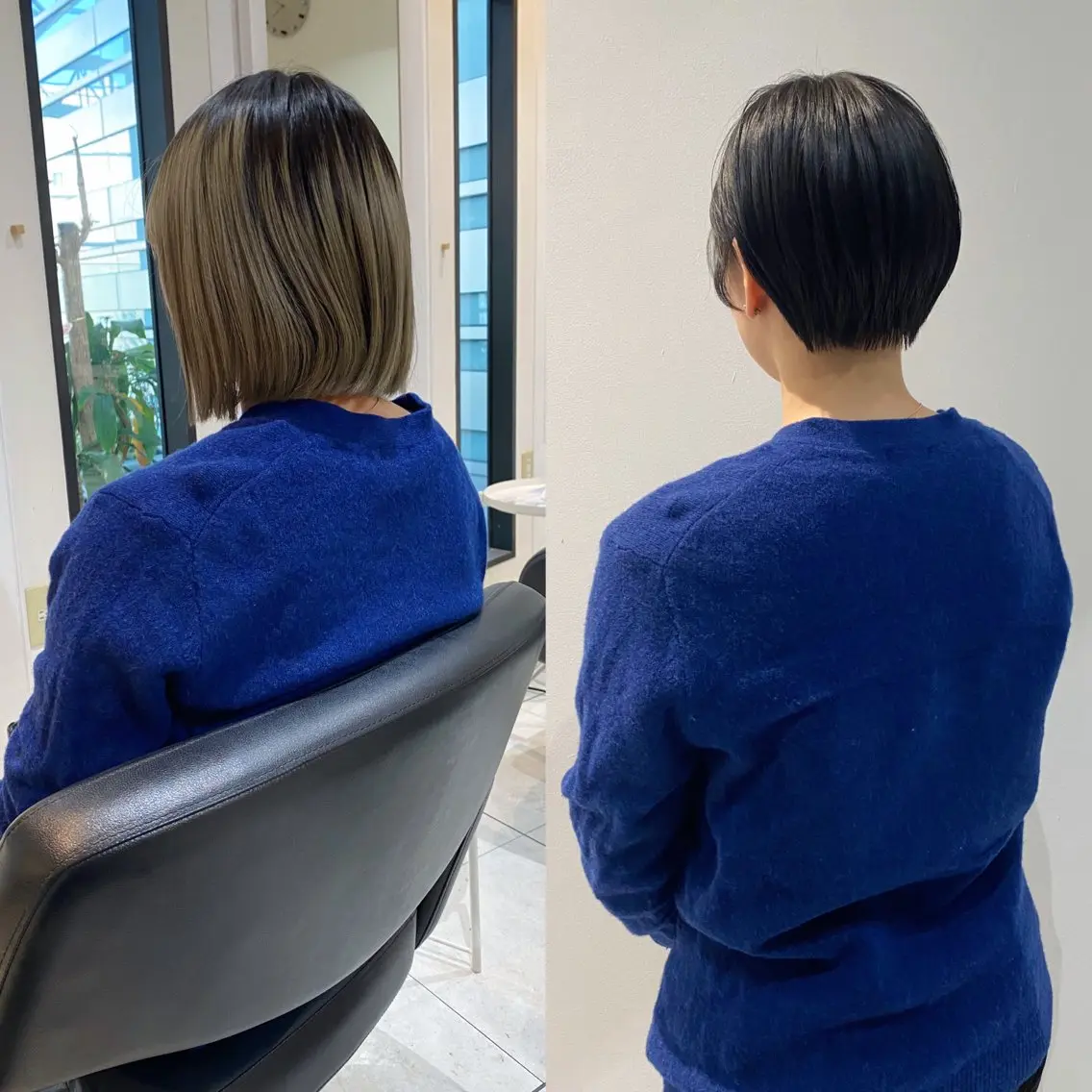 ショート カラー ボブ ショートヘア カット ヘアカラー トリートメント mai / linoah˚✧のヘアスタイル