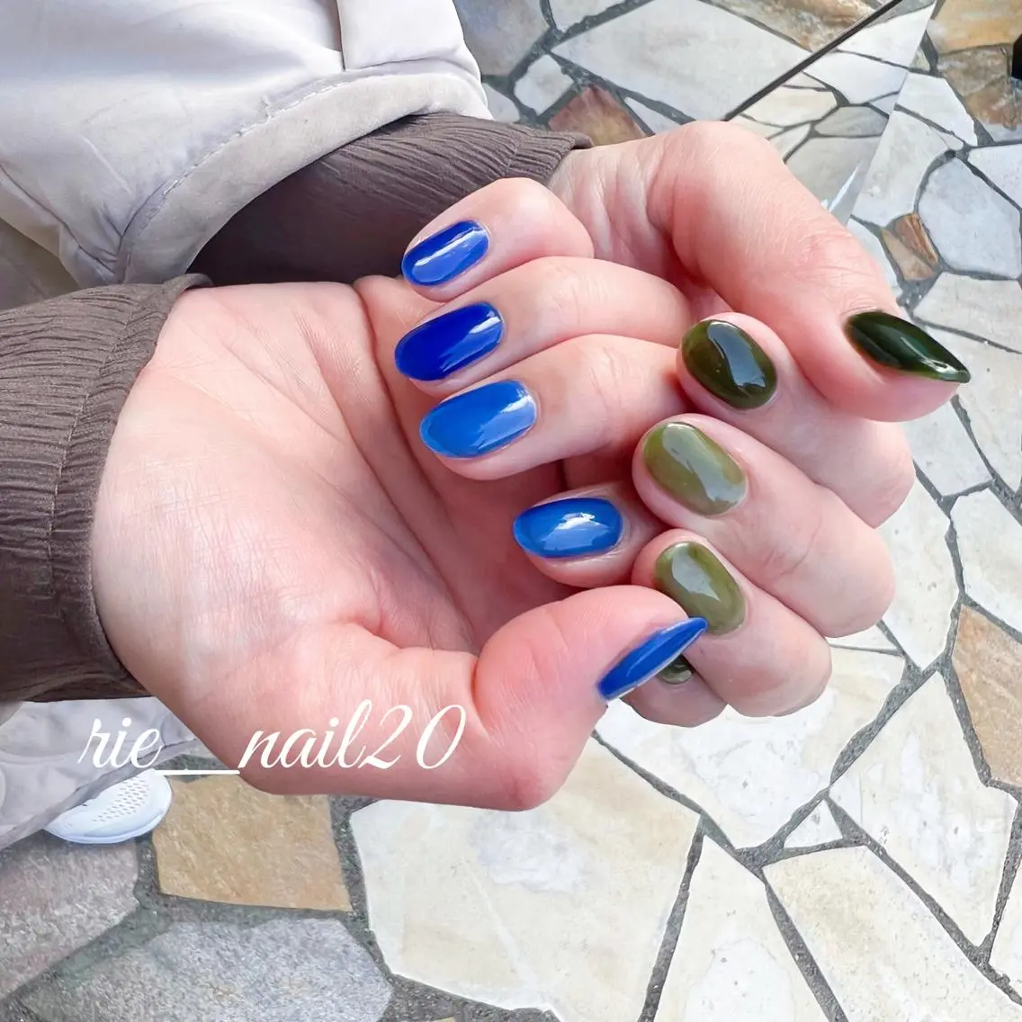 ネイル ワンカラーネイル eclat.nail エクラネイルのネイルデザイン