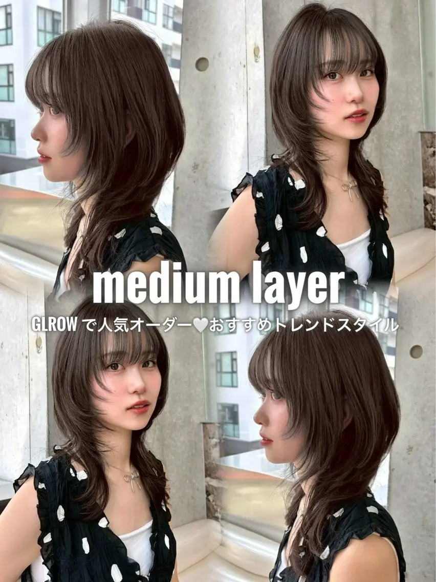 ミディアム カラー ヘアアレンジ カット ヘアカラー 大宮/ハッシュ/透明 感カラー/NAOのヘアスタイル