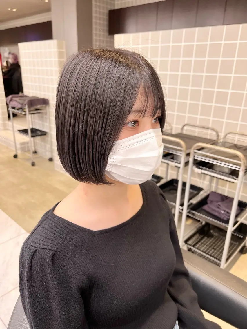 ショート カラー パーマ ヘアアレンジ メンズ 上品＆韓国風 🥀海心🥀のヘアスタイル