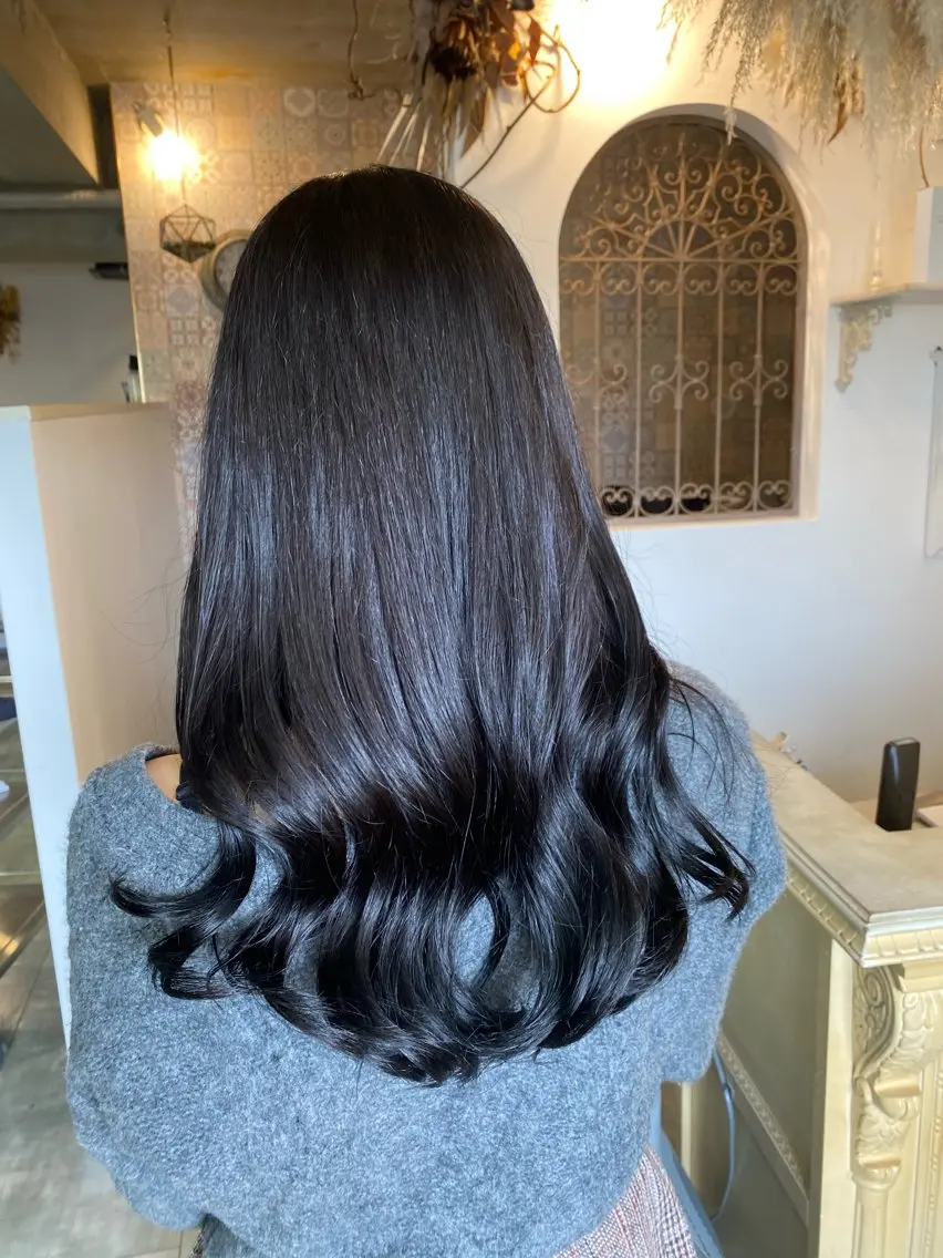 ロング カラー ヘアカラー maya マヤのヘアスタイル