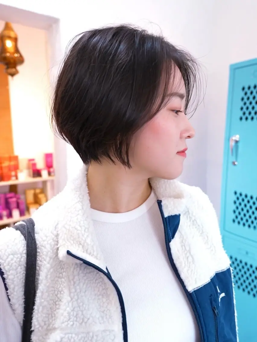 ショート ショートボブ ハンサムショート ボブ ショートヘア Yim.hair RYUのヘアスタイル