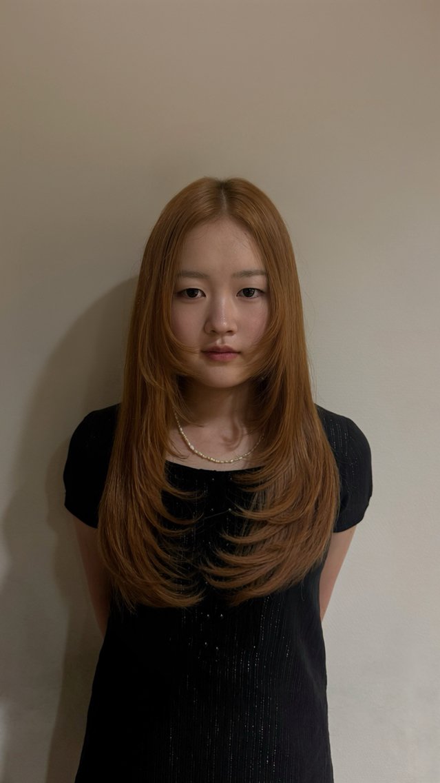 ロング 中山 こころのヘアスタイル