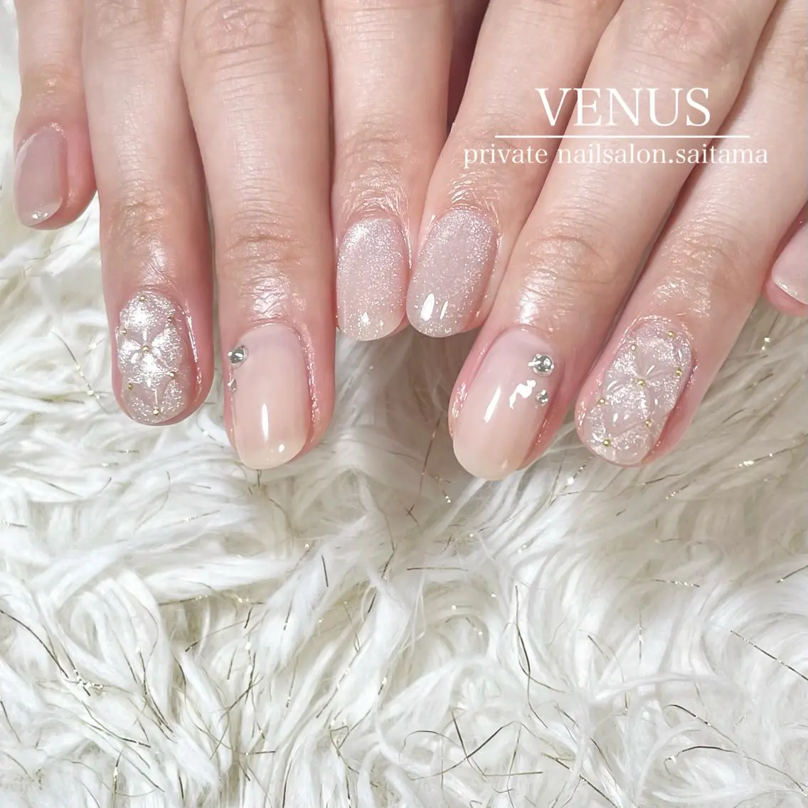 ネイル ジェルネイル パラジェル nailsalon VENUSのネイルデザイン