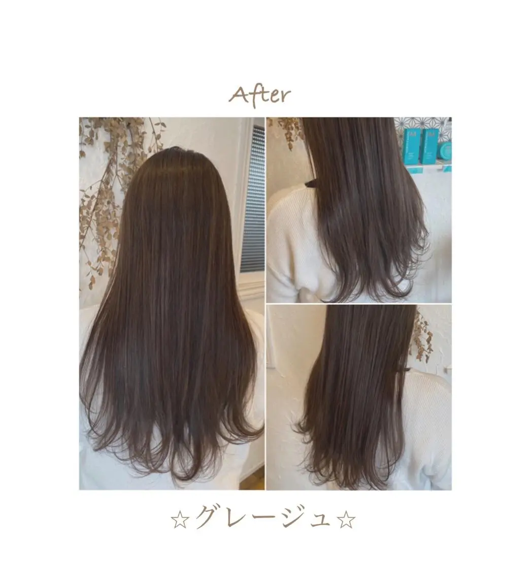 ロング カラー パーマ ヘアアレンジ メンズ ネイル 豊橋美容院 ソンリエのヘアスタイル