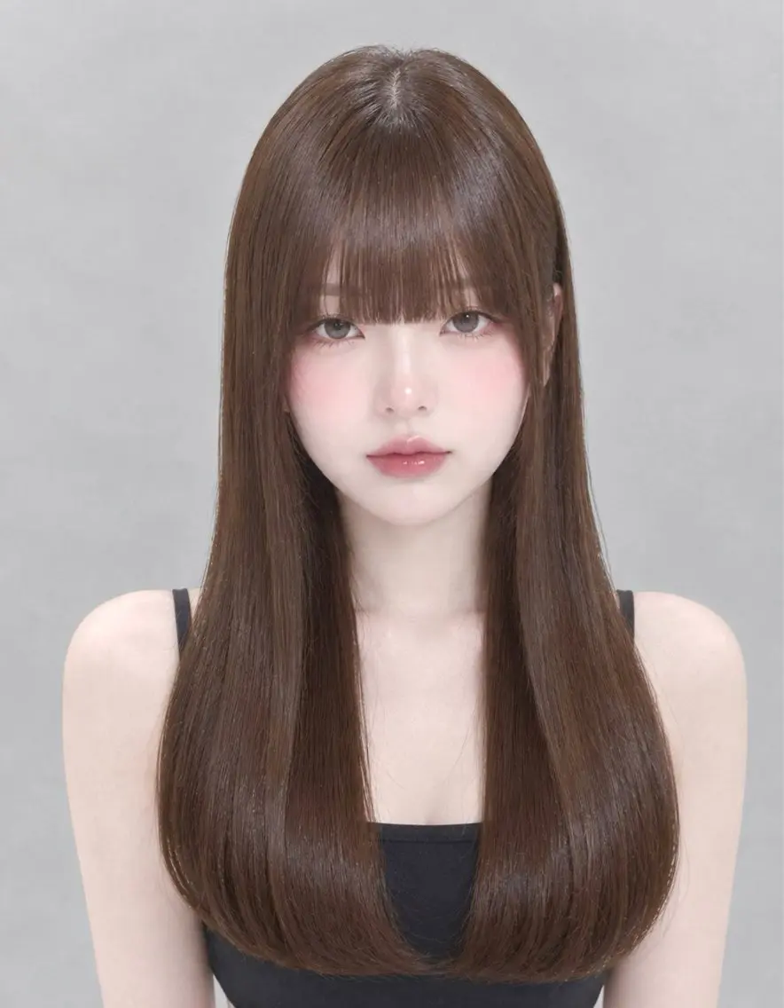 ロング カラー ブラウンカラー ヘアカラー トリートメント 上品♡ブラウン💎 アレンジ🩰Rimiのヘアスタイル
