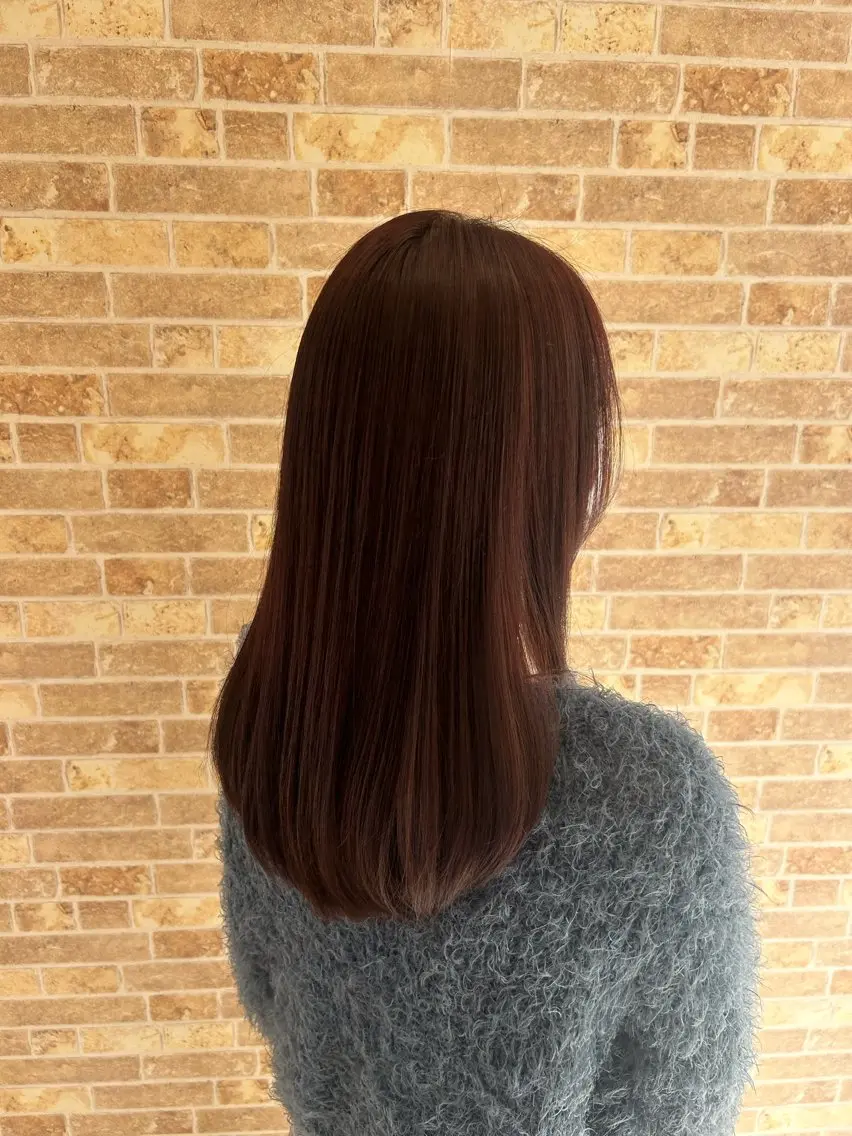 カラー 有村 実佑のヘアスタイル
