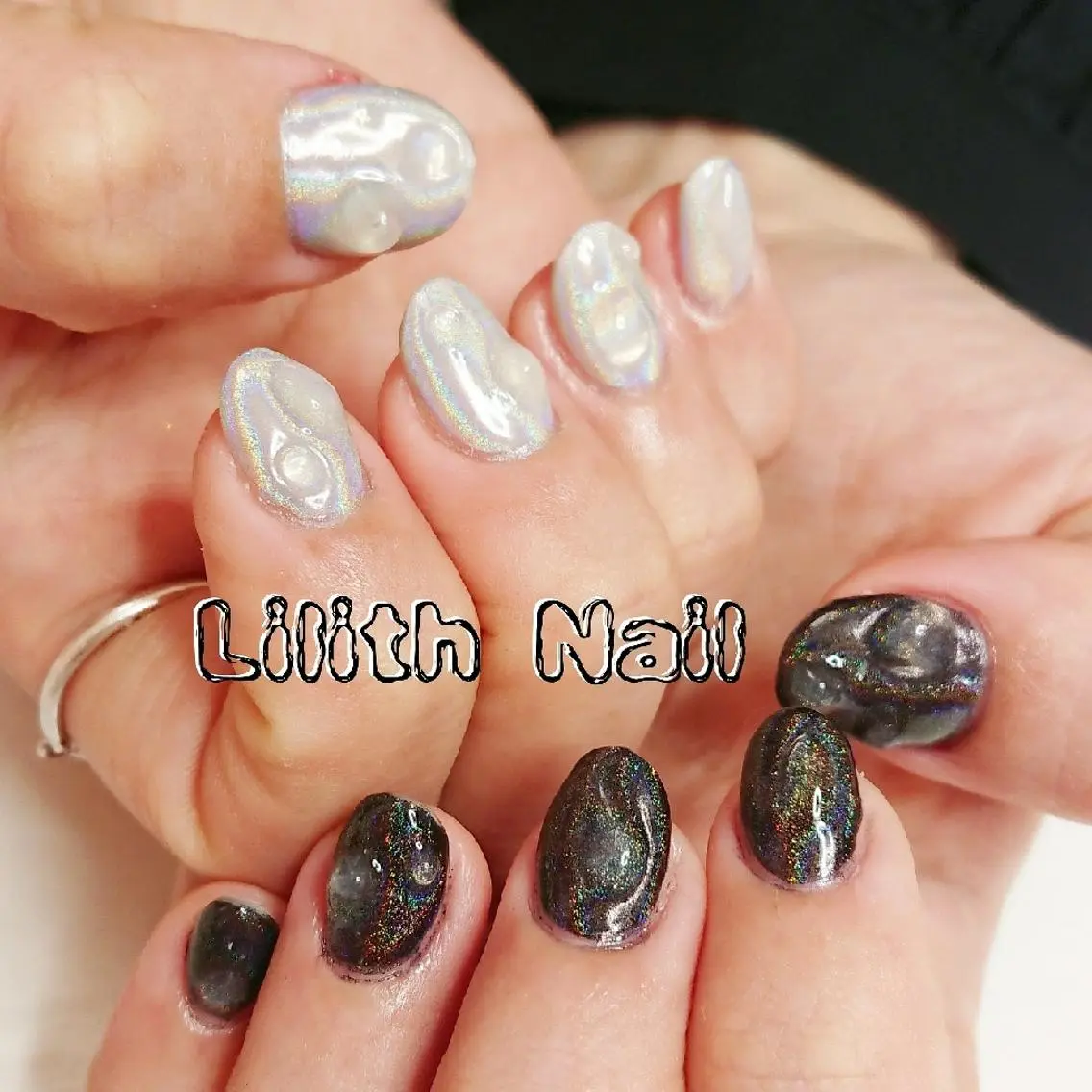 ネイル クリアネイル ハンドネイル Lilith Nailのネイルデザイン
