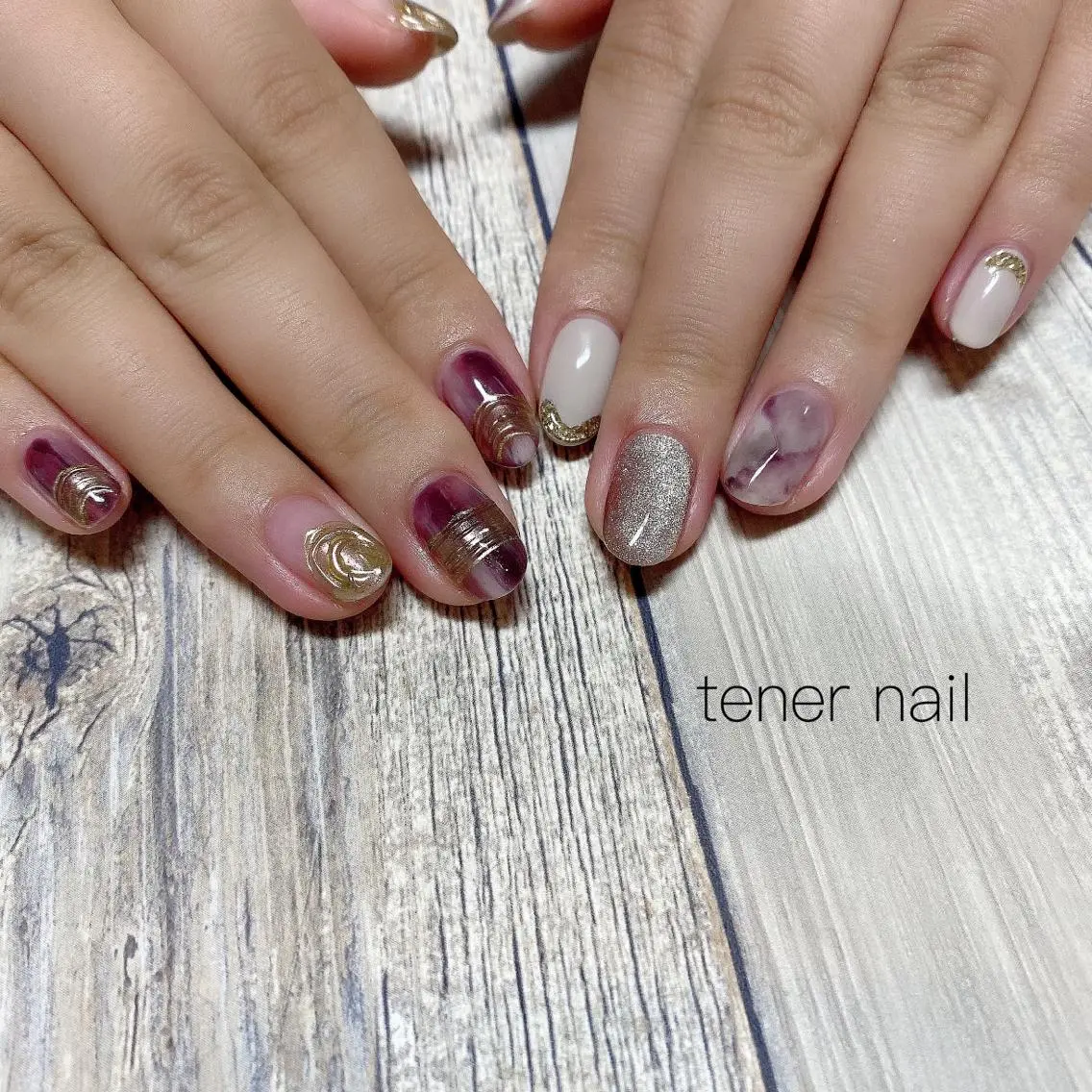 ネイル ニュアンスネイル テネルネイル tener nailのネイルデザイン