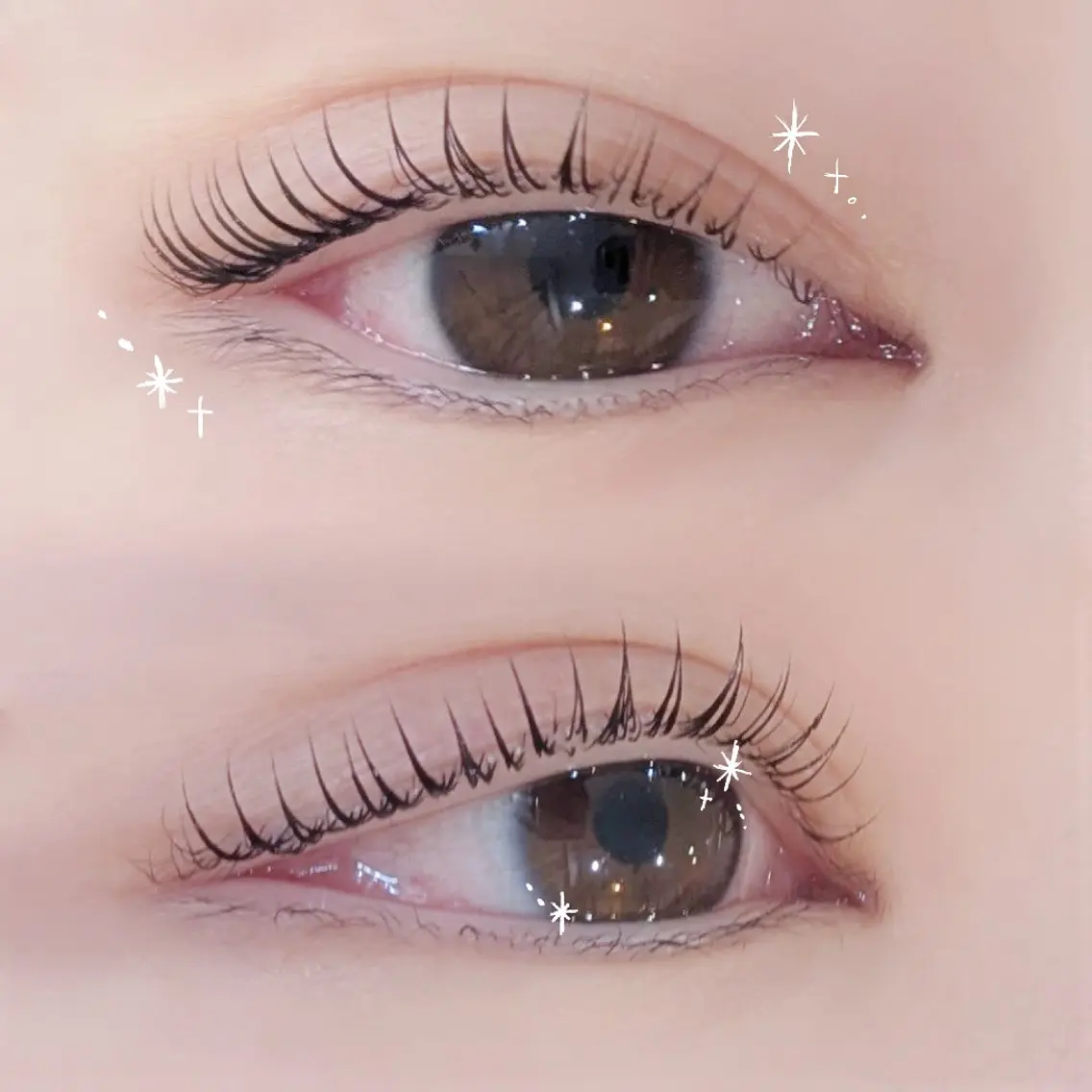 マツエク・マツパ 一重×まつ毛パーマ マツパ eyelashZen RINGO︎🤍のマツエク・マツパデザイン