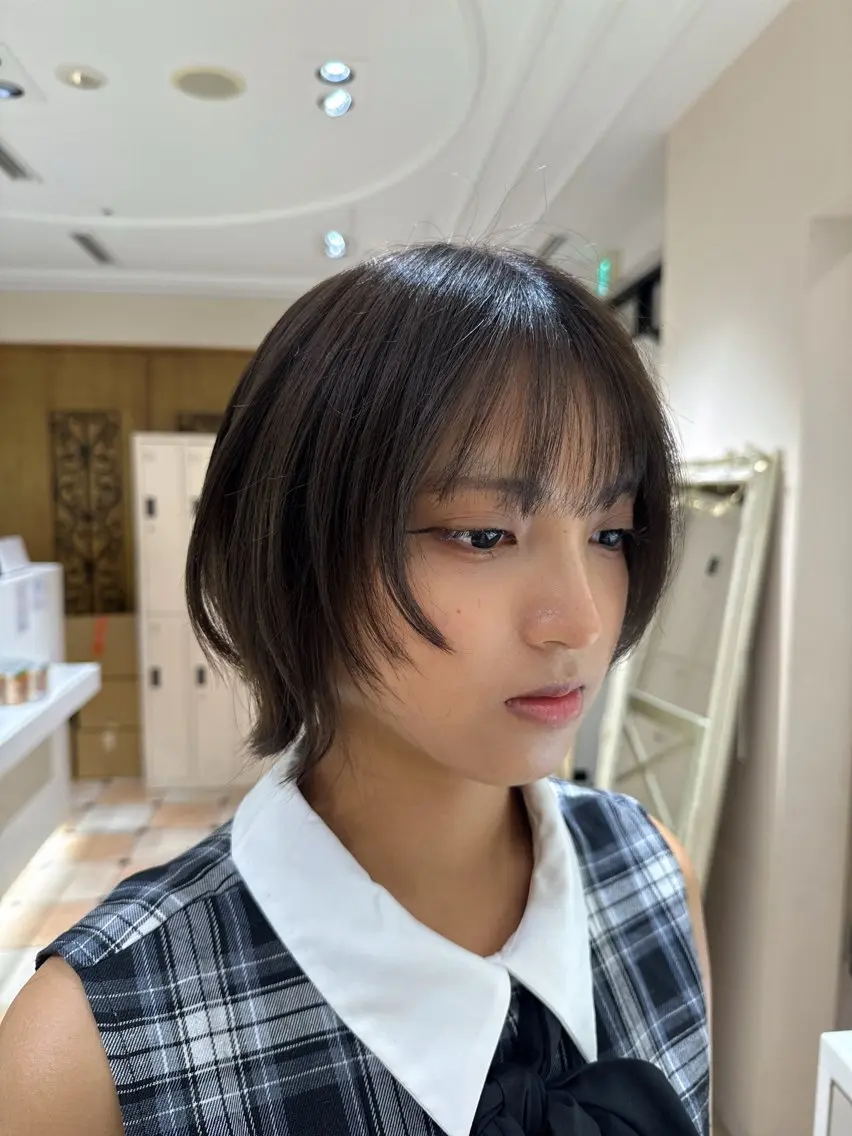 ショート 大内 杏珈のヘアスタイル