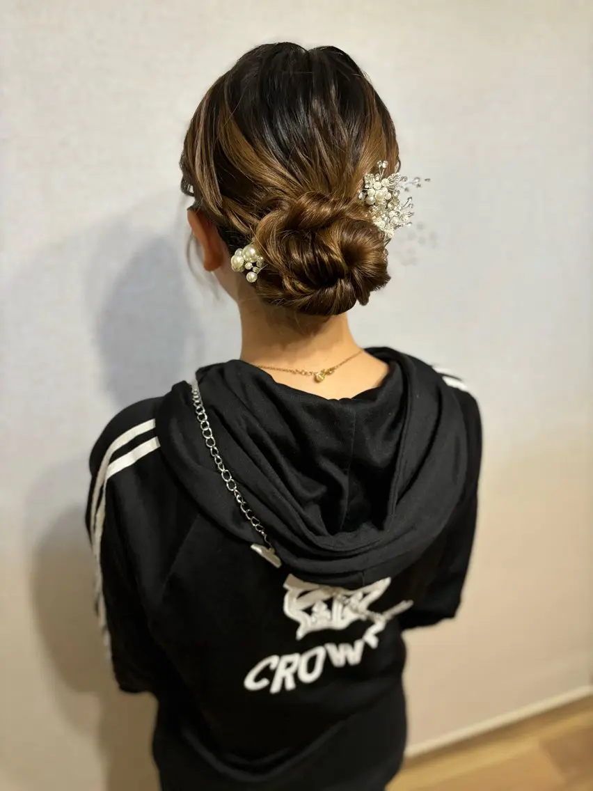 ヘアアレンジ ヘアセット hair salon【クラン】のヘアスタイル