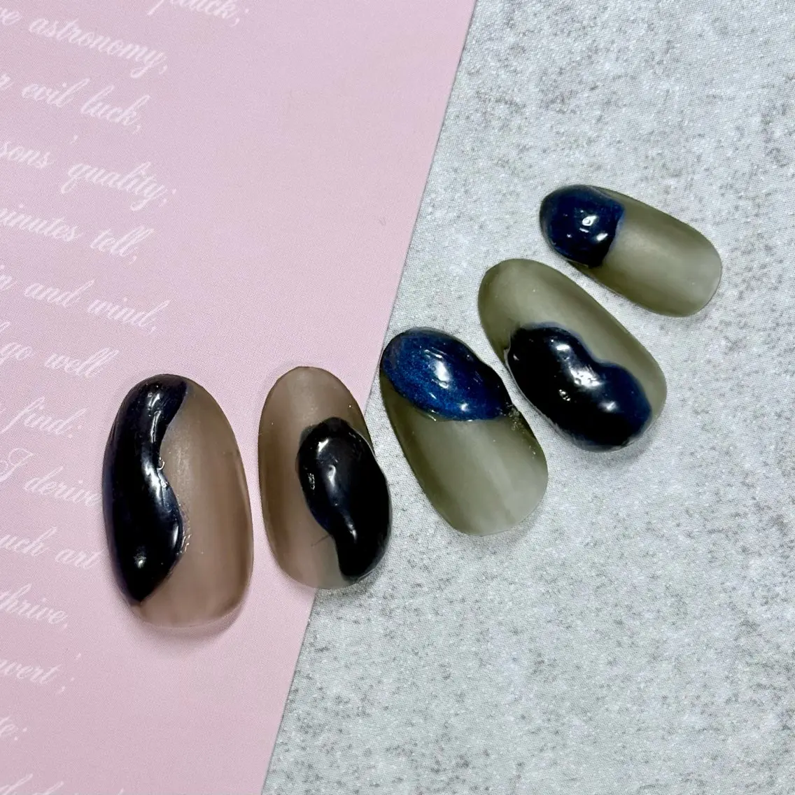 ネイル ジェルネイル オフィスネイル シンプルネイル ハンドネイル 一人ひとりに寄り添う 施術🌈IRiS🪽のネイルデザイン