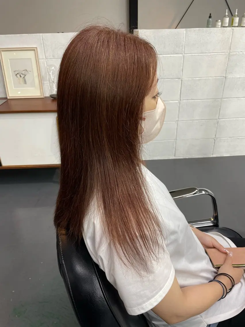 ロング カラー Sakairi Yunaのヘアスタイル