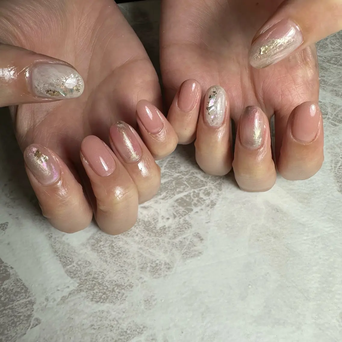 ネイル ハンドネイル 里見 麗のネイルデザイン