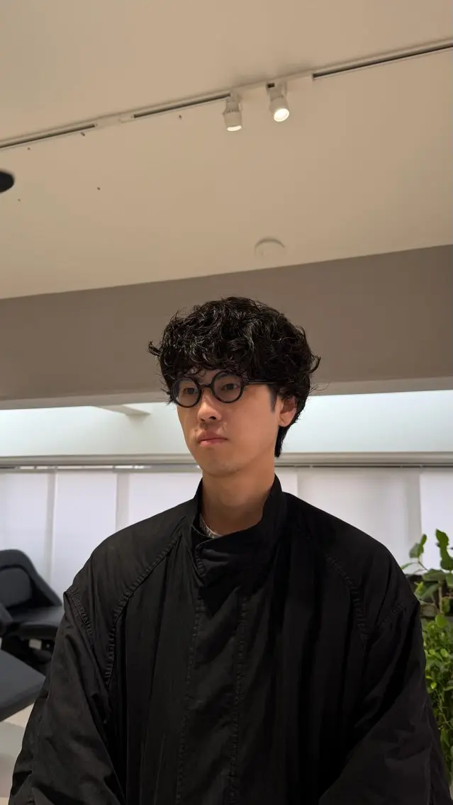 ショート カラー パーマ メンズ カット パーマ トリートメント naturalカラー / Rukaのヘアスタイル
