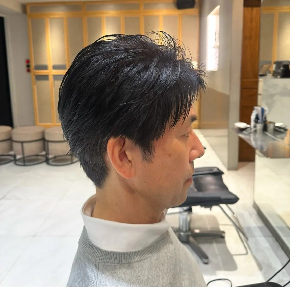 ショート メンズ 艶髪/ボブモデル 募集🫧terukaのヘアスタイル