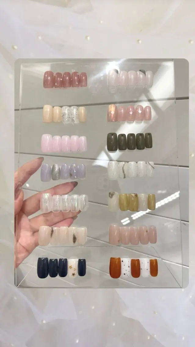 ネイル シンプルネイル ハンドネイル Tsuki🌙/渋谷 /パラジェルのネイルデザイン