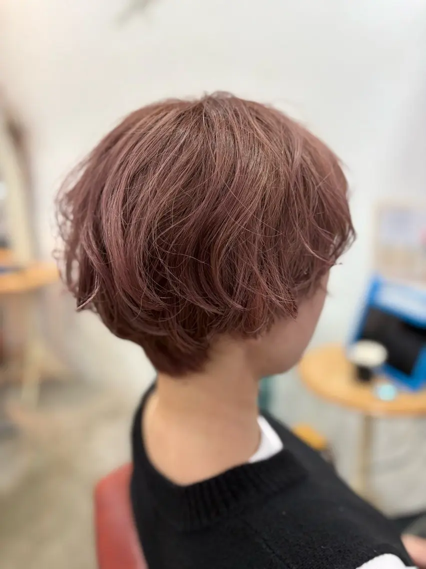 ショート fio マナミのヘアスタイル