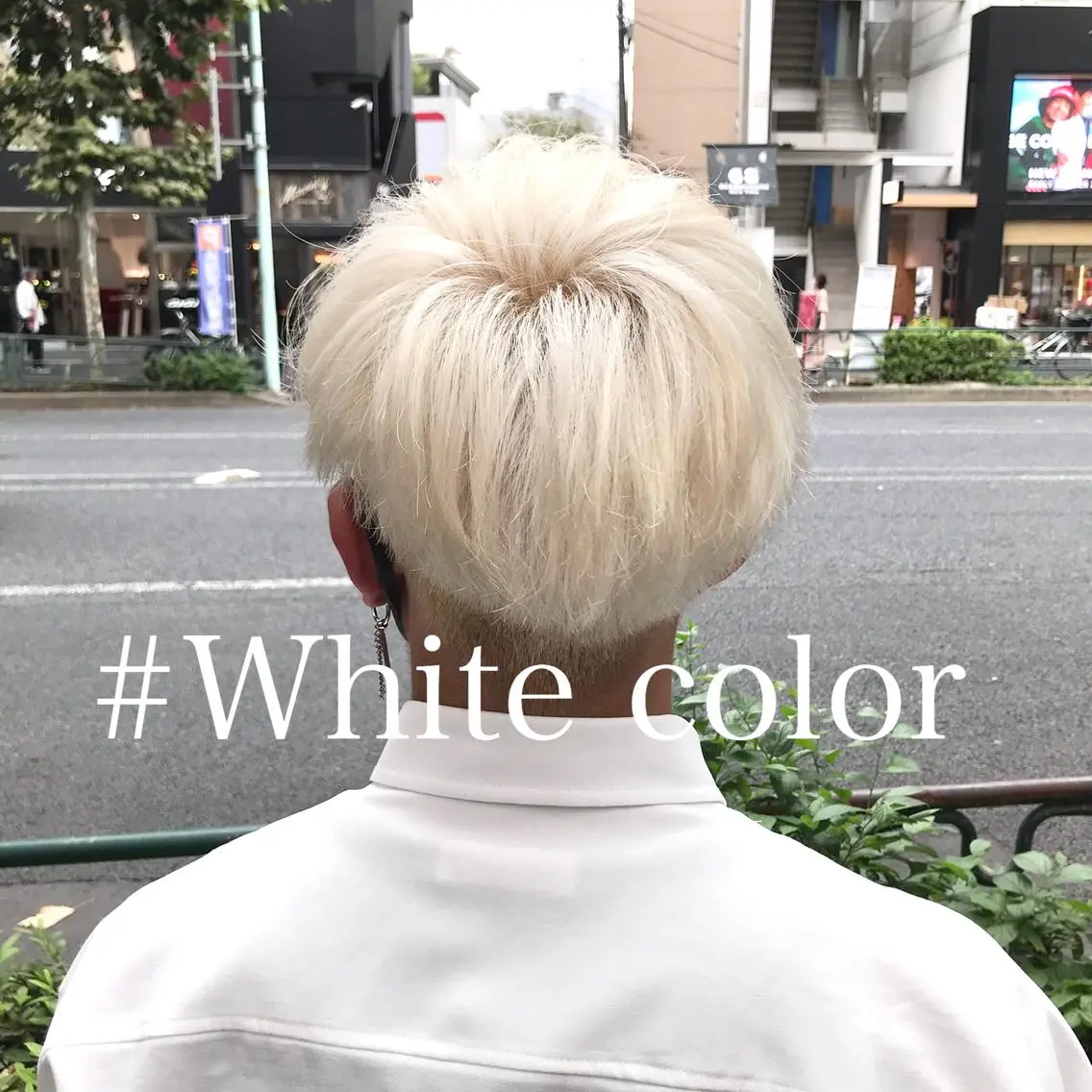 ショート カラー メンズ 【渋谷メンズ特化】 🔥BLUCK🔥のヘアスタイル