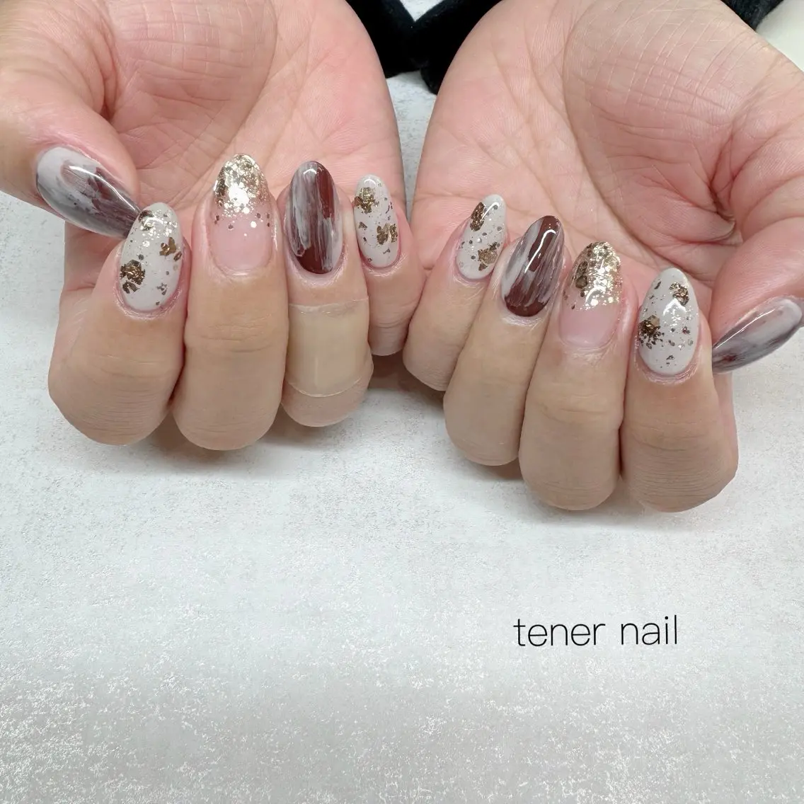 ネイル ニュアンスネイル ハンドネイル テネルネイル tener nailのネイルデザイン