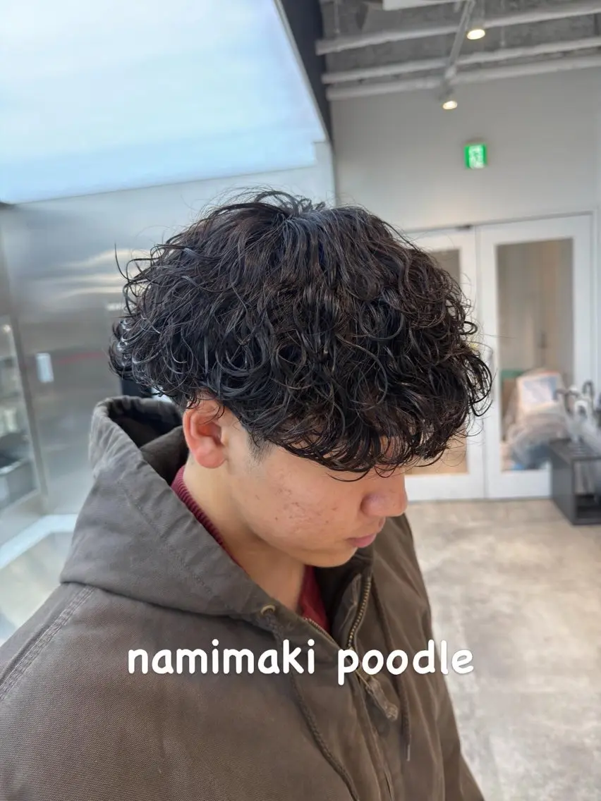 ショート パーマ カット パーマ fifth 児玉達哉 当日予約🙆のヘアスタイル
