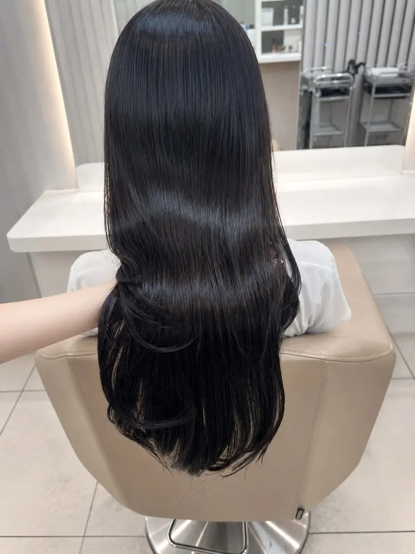 ロング 髪質改善 トリートメント 髪質改善／透明感 NAKAIEのヘアスタイル