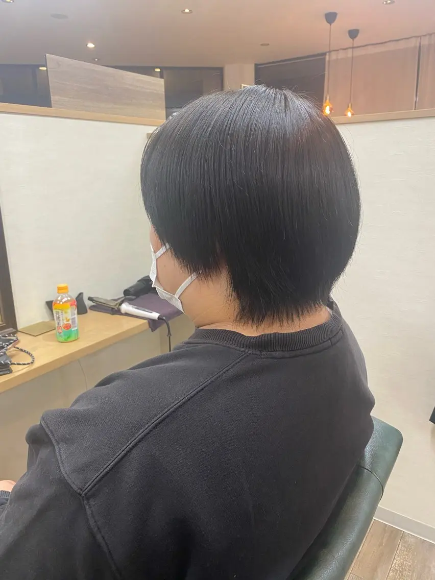 ショート カラー メンズ メンズ就活ヘア ミツツカ リンタロウのヘアスタイル