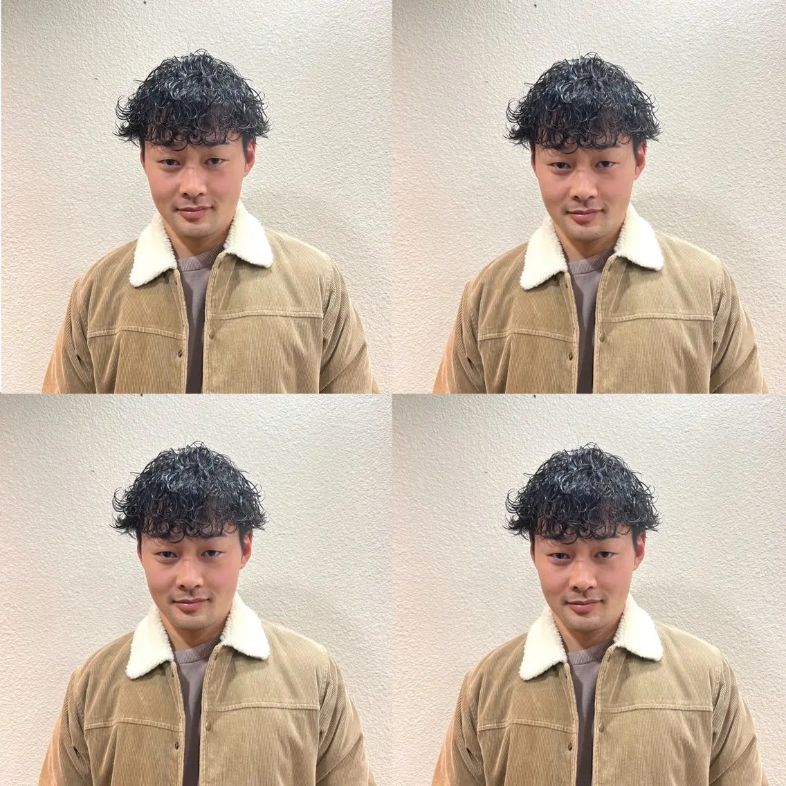 ショート パーマ メンズ メンズパーマ 波巻きパーマ スパイラルパーマ 茅ヶ崎パーマ特化/ スパイラル/ハルキのヘアスタイル