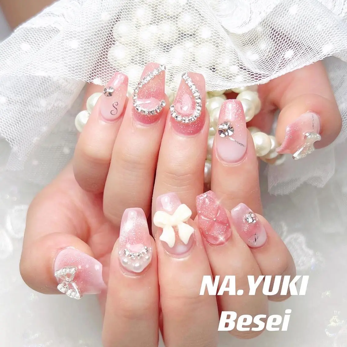 ネイル ハンドネイル ハンドケア YUKI 💗 渋谷店のネイルデザイン