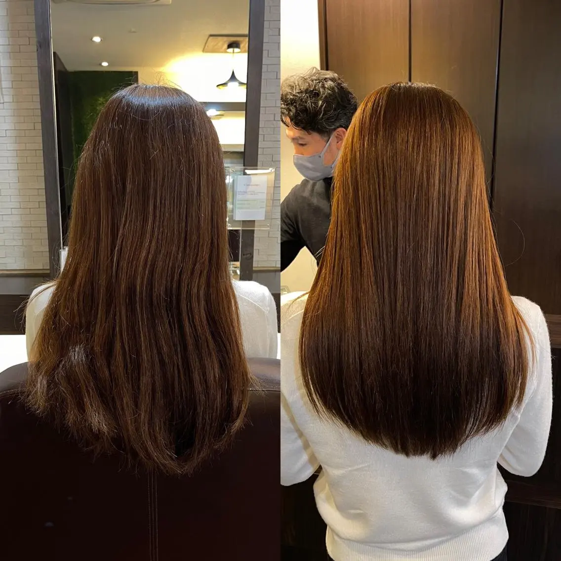 セミロング 飯田 智也のヘアスタイル