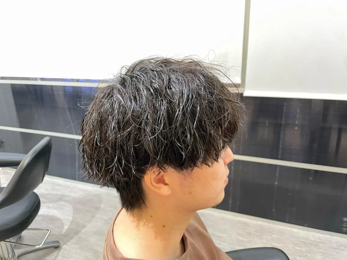 パーマ メンズ カット パーマ 町田No.1パーマ 特化✂︎小杉澪生のヘアスタイル
