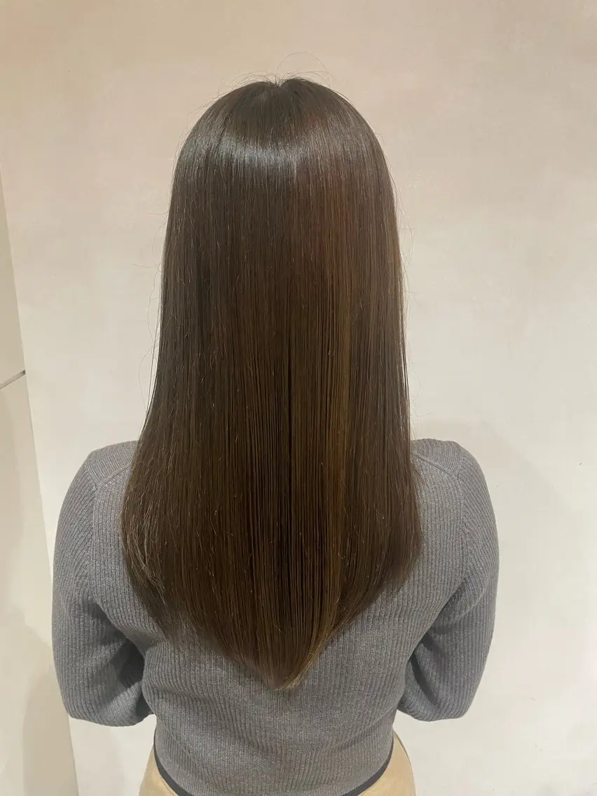 カラー ヘアカラー 天王町×艶感 カラー 🍒サヤ🍒のヘアスタイル