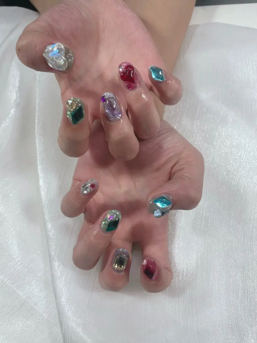 ネイル ハンドネイル Knail COCOA🩵のネイルデザイン
