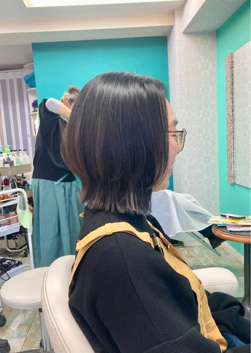 ミディアム 田牧 みゆきのヘアスタイル