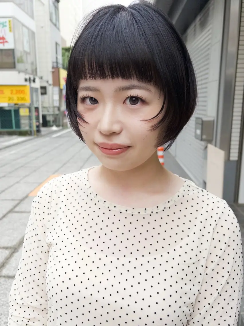 ショート 顔周りカット レイヤーカット ショートヘア ユマ🪽/無料 ショートモデル募集中のヘアスタイル