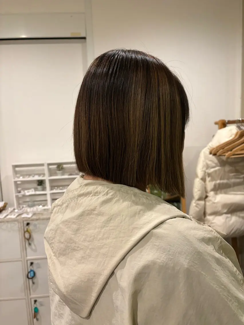 ミディアム MEGUMI 加古川.東加古川のヘアスタイル