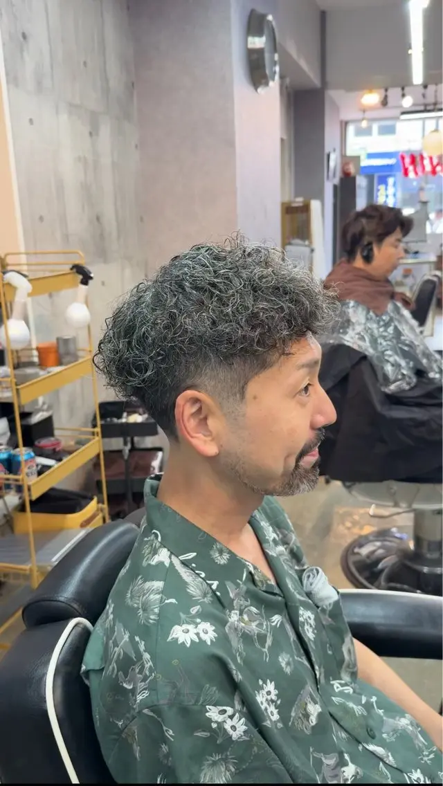 ショート メンズ特化/パーマ /swag/ルカのヘアスタイル