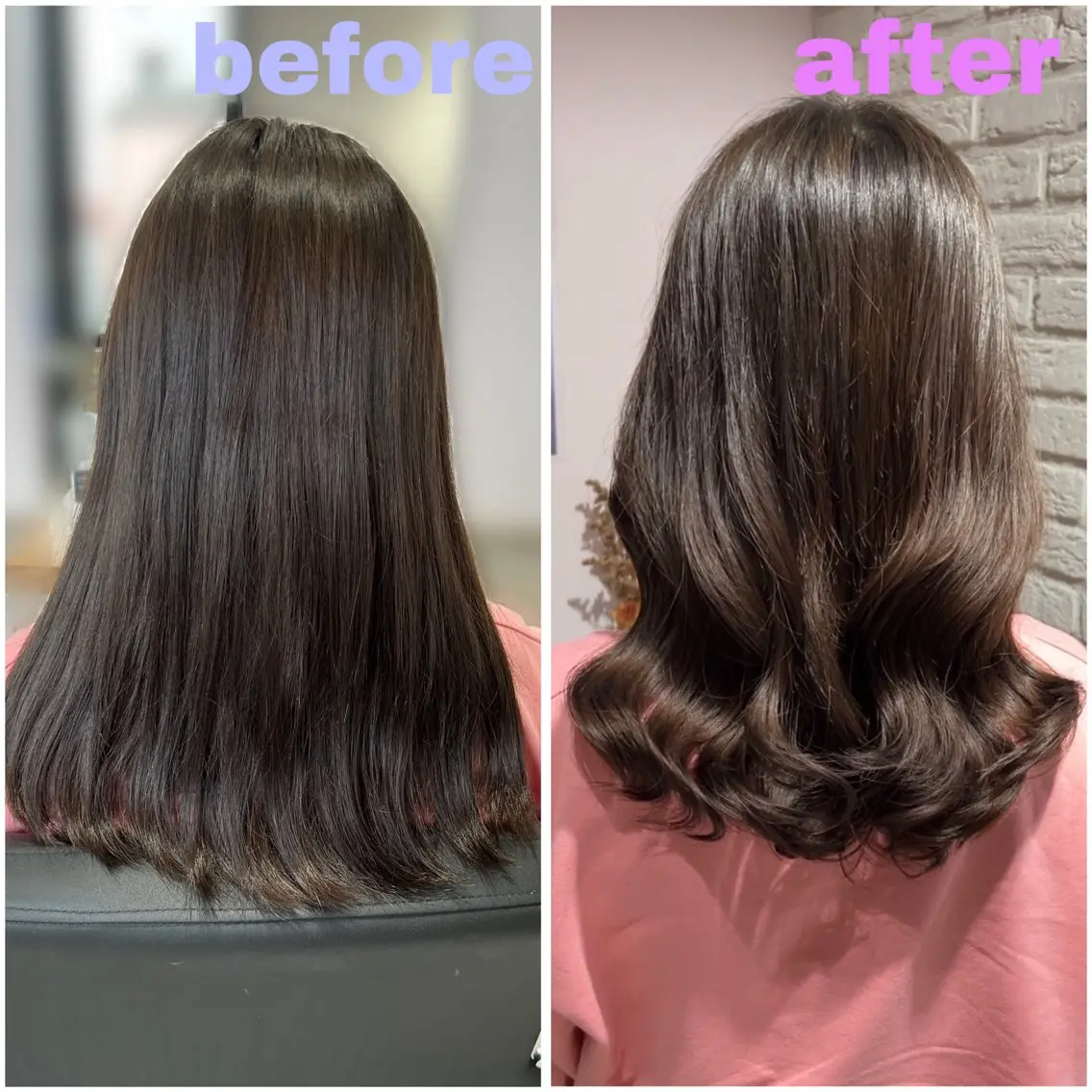 ミディアム ARMONY えりのヘアスタイル