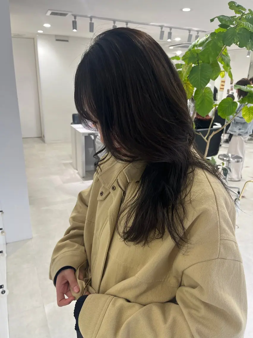 【赤みが気になる方🫒】赤み消しワンカラー +トリートメント⭐️の写真