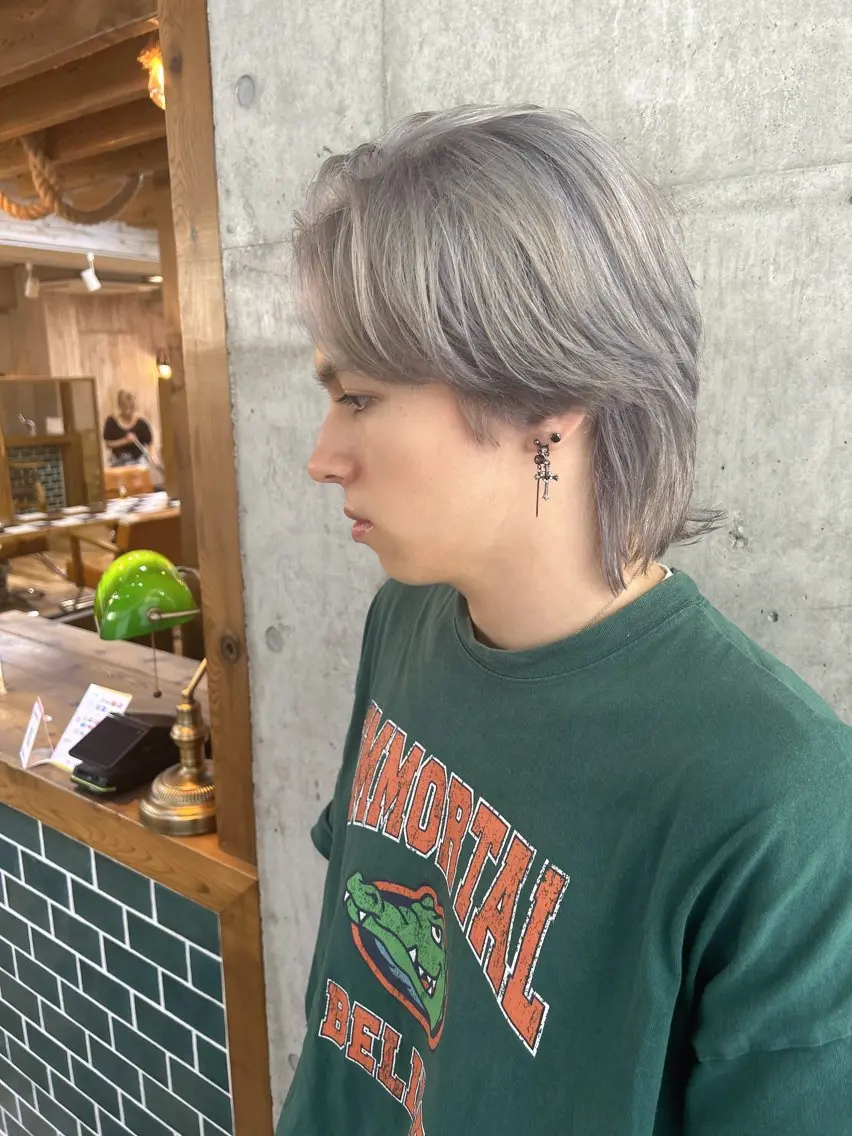 カラー メンズ ヘアカラー トリートメント 🎨デザイン🥇 美髪・艶髪 日暮千敬のヘアスタイル