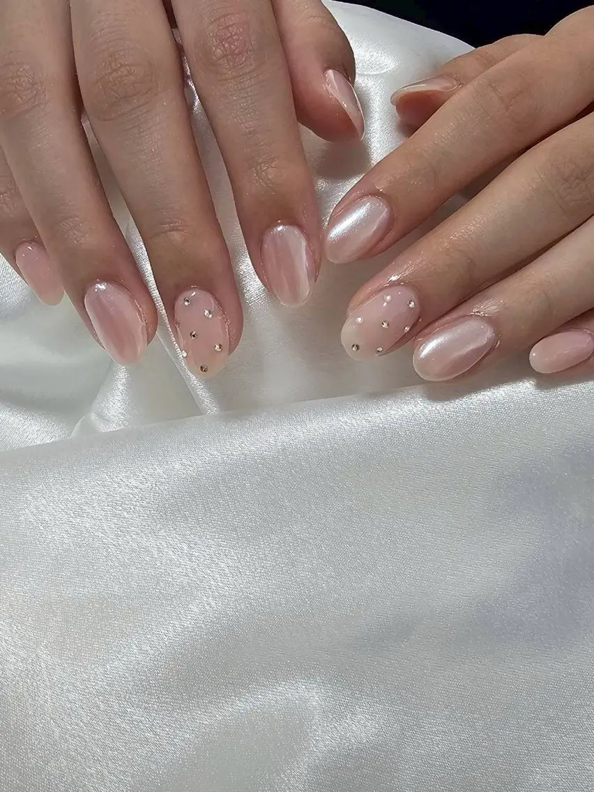 ネイル オーロラネイル 桜ネイル フラワーネイル フットネイル フレンチネイル kiki nail たまプラーザのネイルデザイン