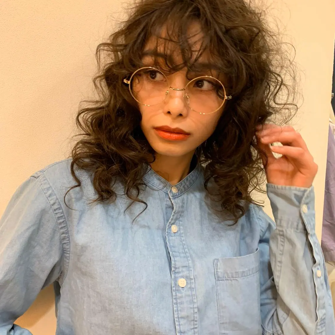 セミロング 羽エクステ🪽 🤍まき🤍のヘアスタイル