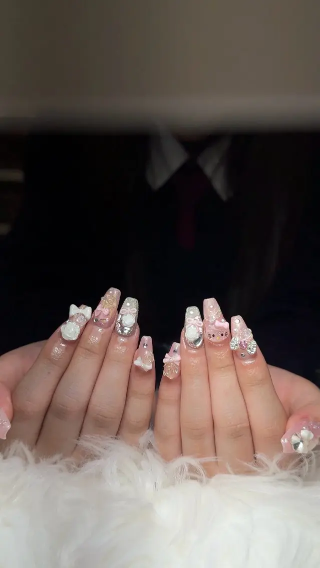 ネイル ワンホンネイル ハンドネイル かおり 奏のネイルデザイン