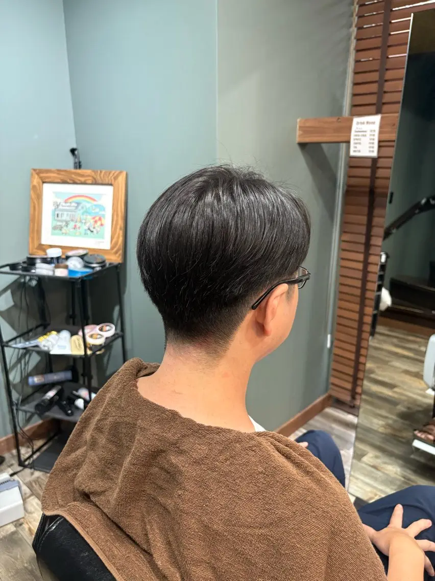ミディアム メンズ 木名瀬 海星のヘアスタイル