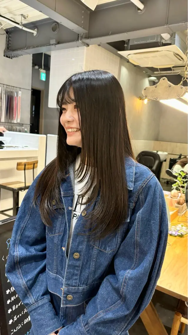カット+艶カラー+1stepトリートの写真