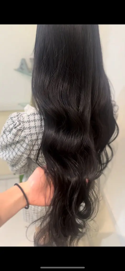 ロング カラー アッシュ アッシュグレー 透明感カラー 透けるbrown カラー🎗♡yukaのヘアスタイル