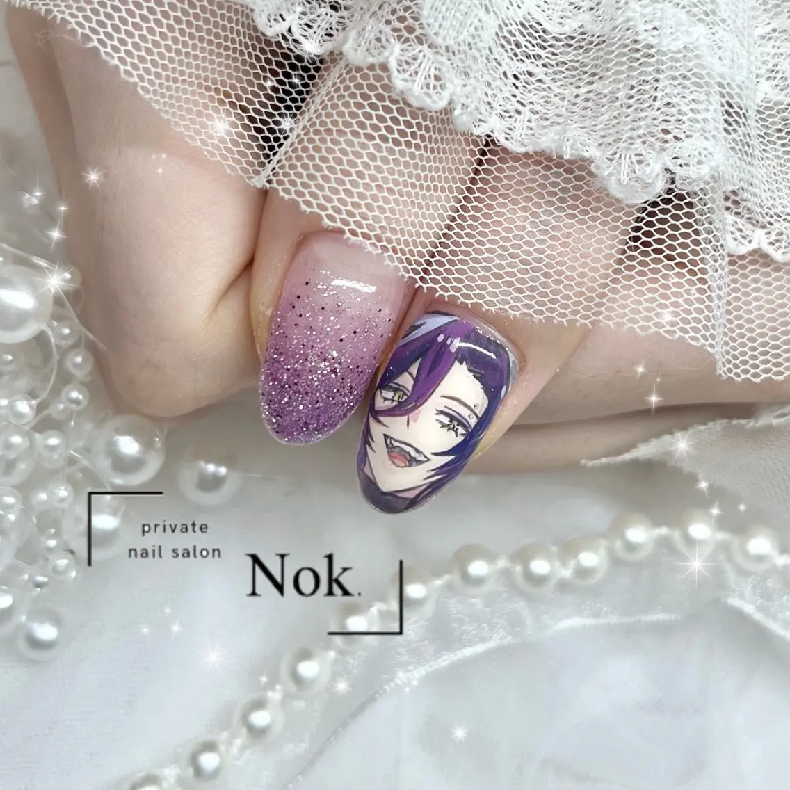 ネイル ハンドネイル 池袋痛ネイル Nok. 渡辺のネイルデザイン