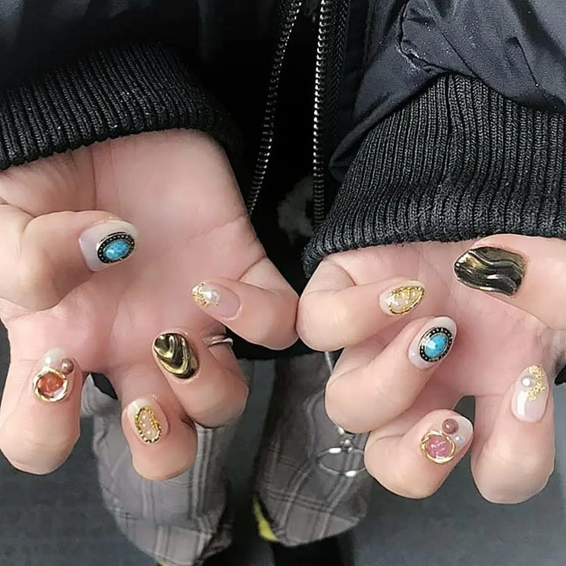 ネイル ハンドネイル ハンドケア lylynail YUUKAのネイルデザイン