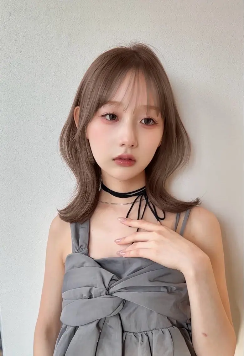 カラー 透明感カラー ヘアカラー トリートメント Rio /透明感カラ ー/ハイトーンのヘアスタイル